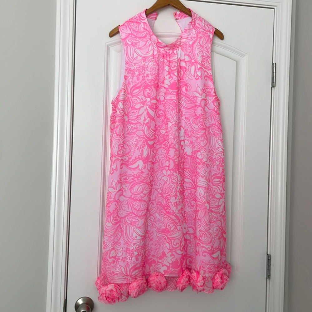 Lilly Pulitzer Pink Floral Dress